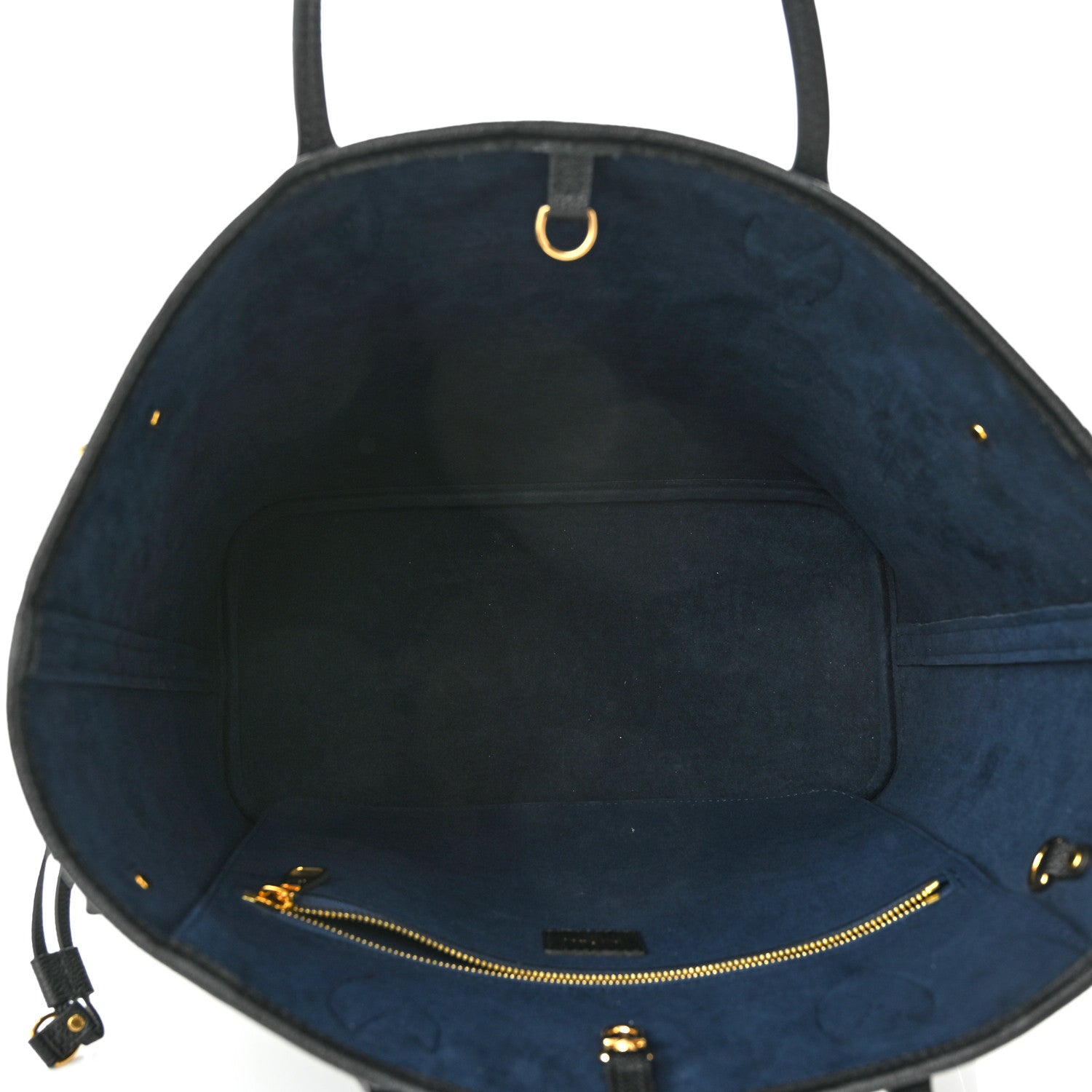 Louis Vuitton Empreinte Monogram Giant Neverfull MM Black 5 of 10