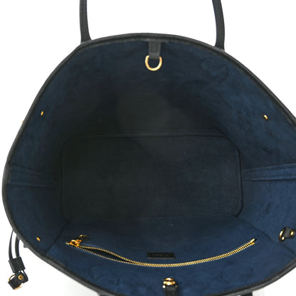 Louis Vuitton Empreinte Monogram Giant Neverfull MM Black 5 of 10
