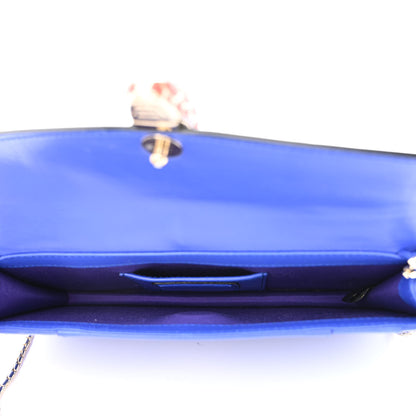 Bulgari Calfskin Serpenti Forever Crossbody Bag Blue 6 of 11