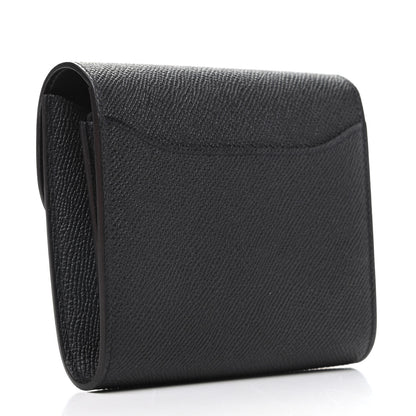 Hermes Epsom Constance Short Wallet Black 3 of 7