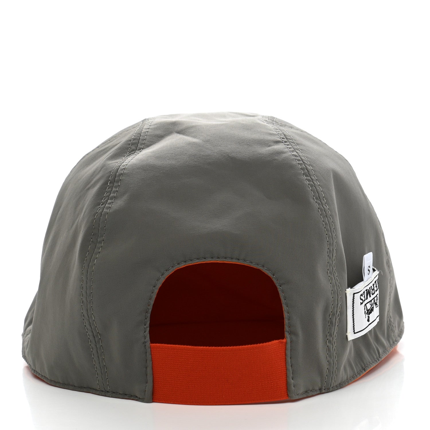 Hermes Nylon Reversible Roger Cap Orange 10 of 14