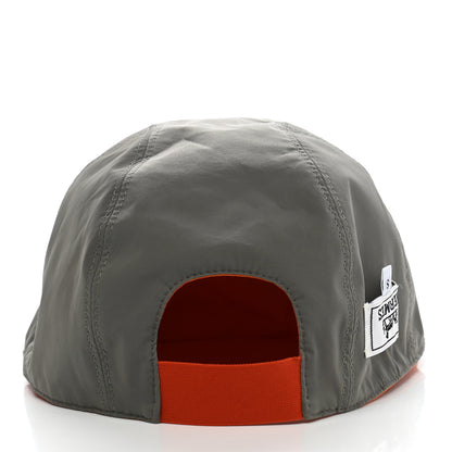 Hermes Nylon Reversible Roger Cap Orange 10 of 14