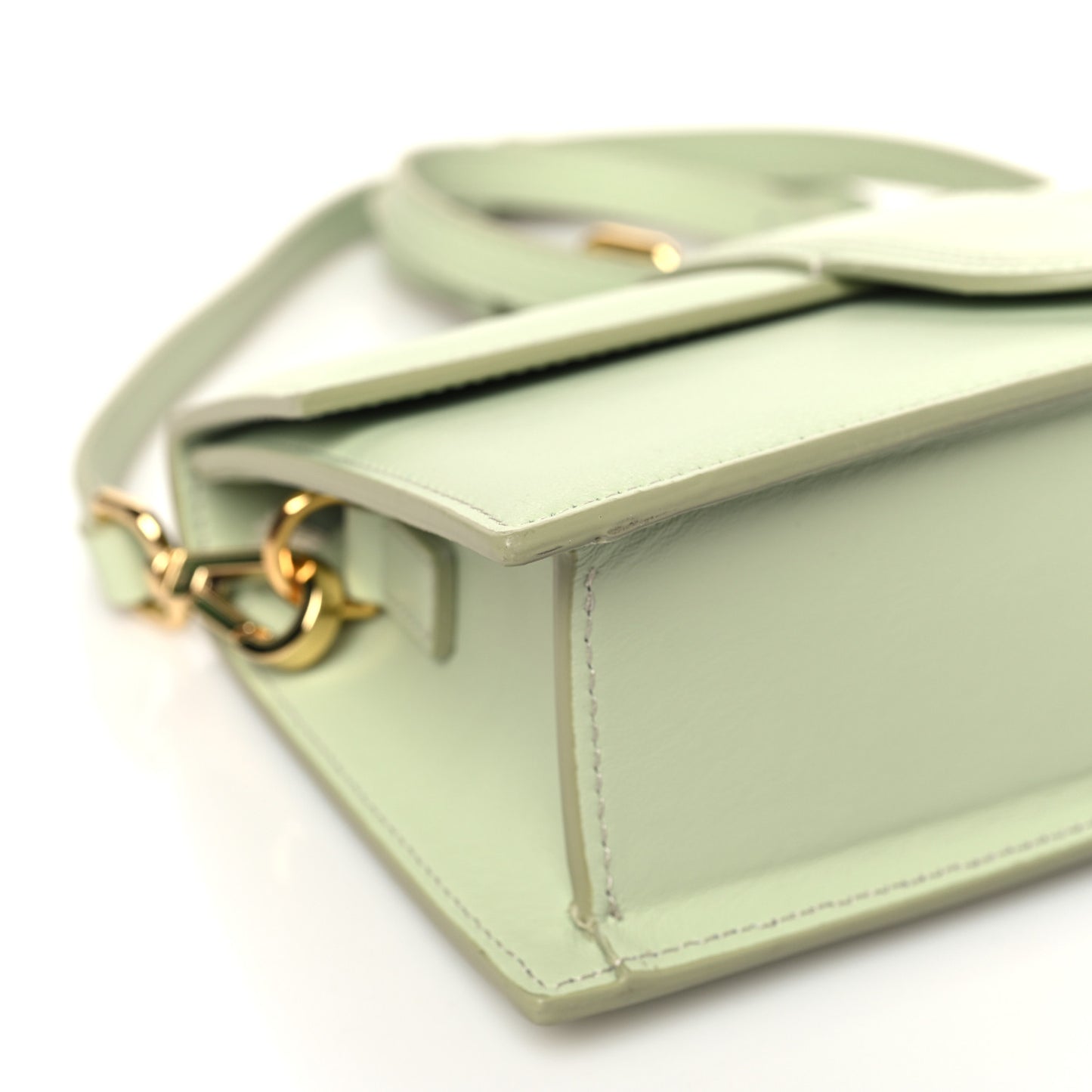 Smooth Calfskin Le Grand Bambino Mint Green