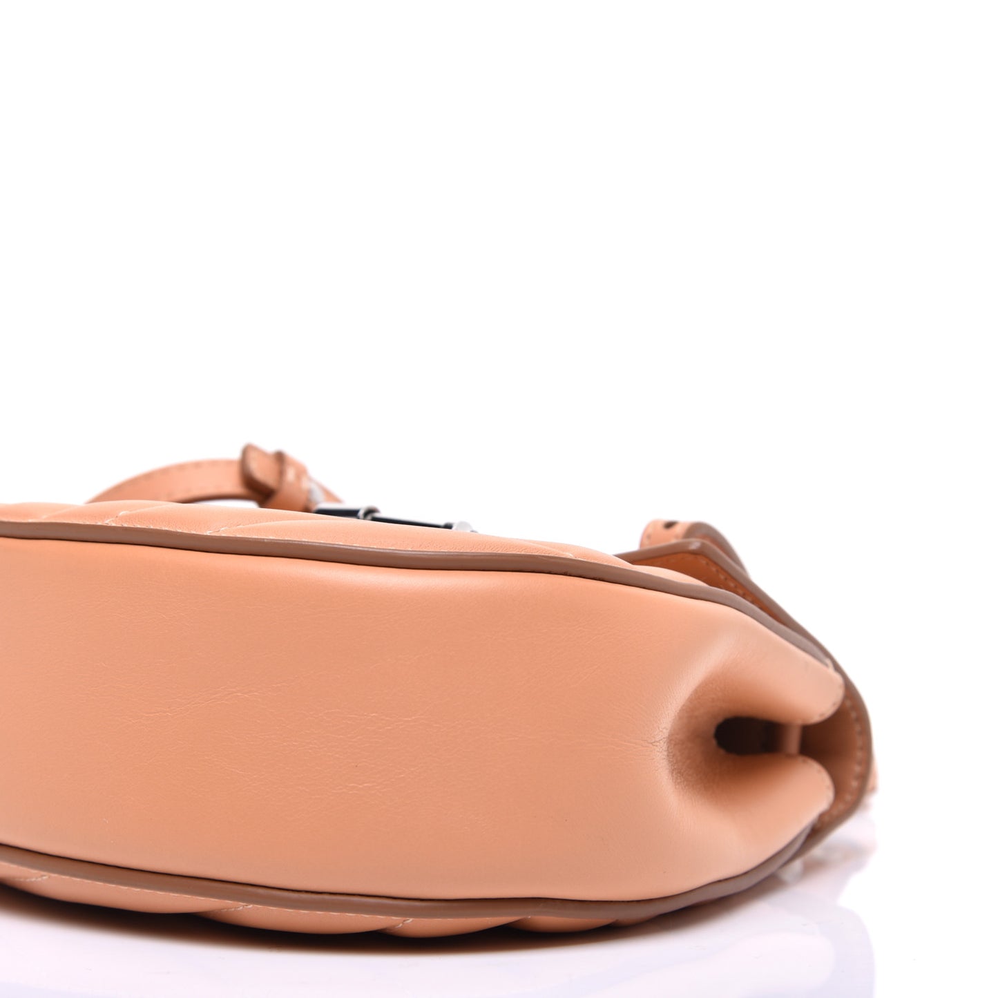 Calfskin Quilted Mini Drew Bijou Shoulder Bag Blushy Pink