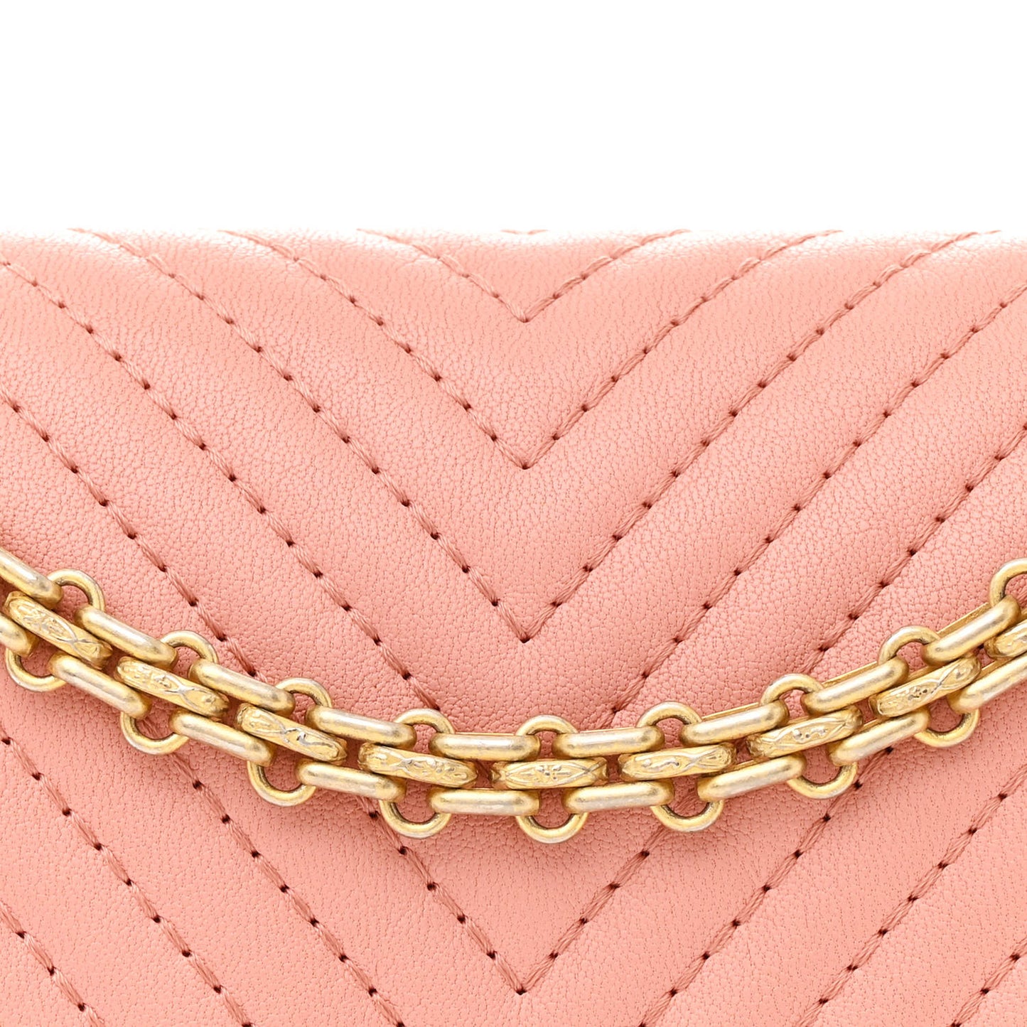 Sheepskin Chevron Quilted 2.55 Reissue 225 Flap Light Pink