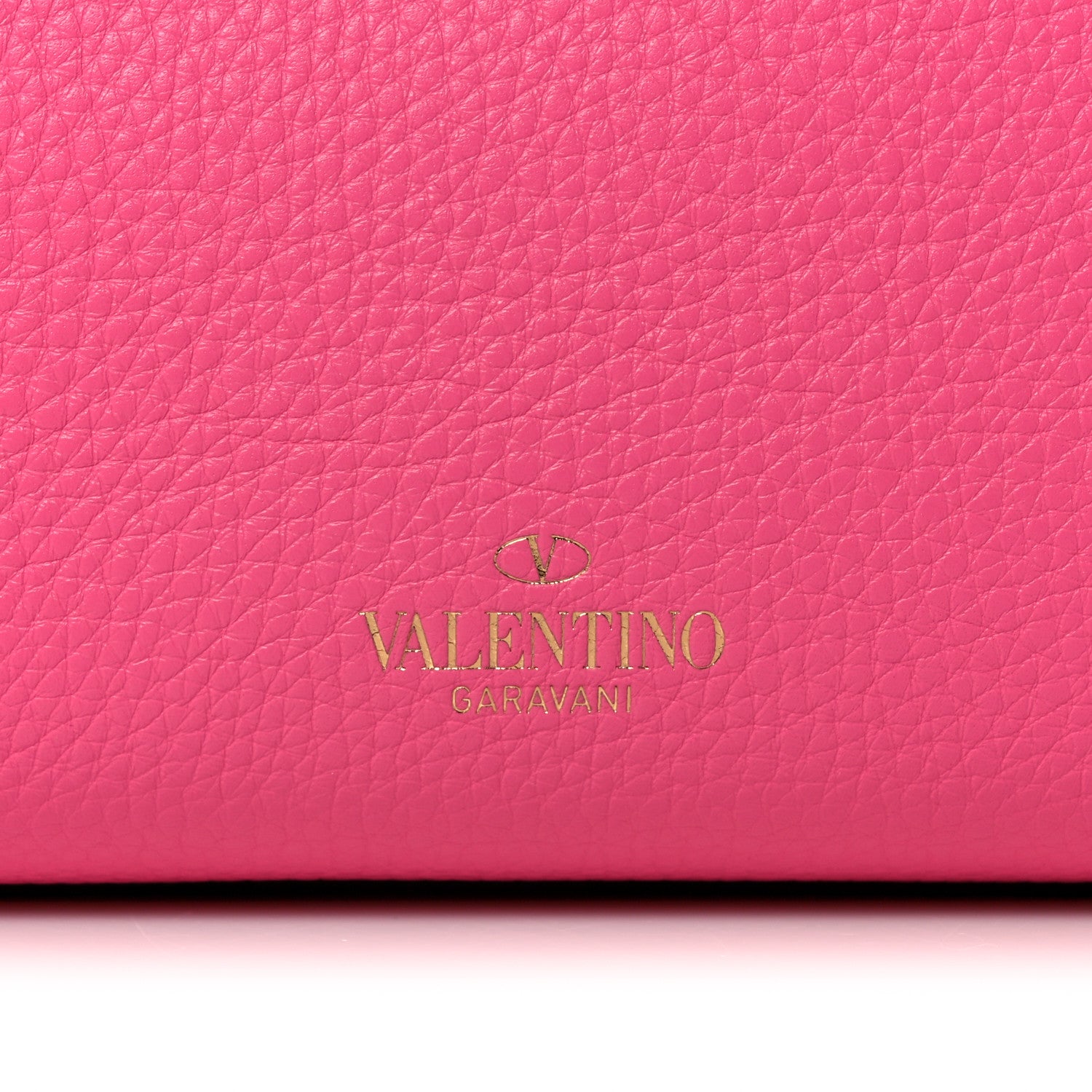 Valentino Garavani Grained Calfskin Rockstud Shoulder Tote Feminine Pink 7 of 9