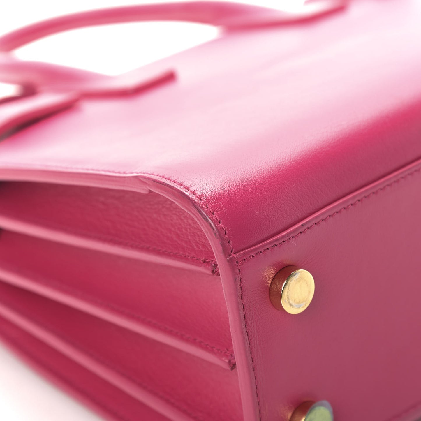 Calfskin Nano Sac De Jour Lipstick Fuchsia