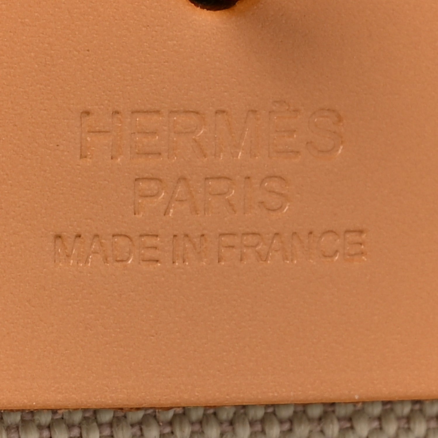 Hermes Military Toile Vache Hunter Herbag Zip Retourne 31 PM Beton Naturel 8 of 11