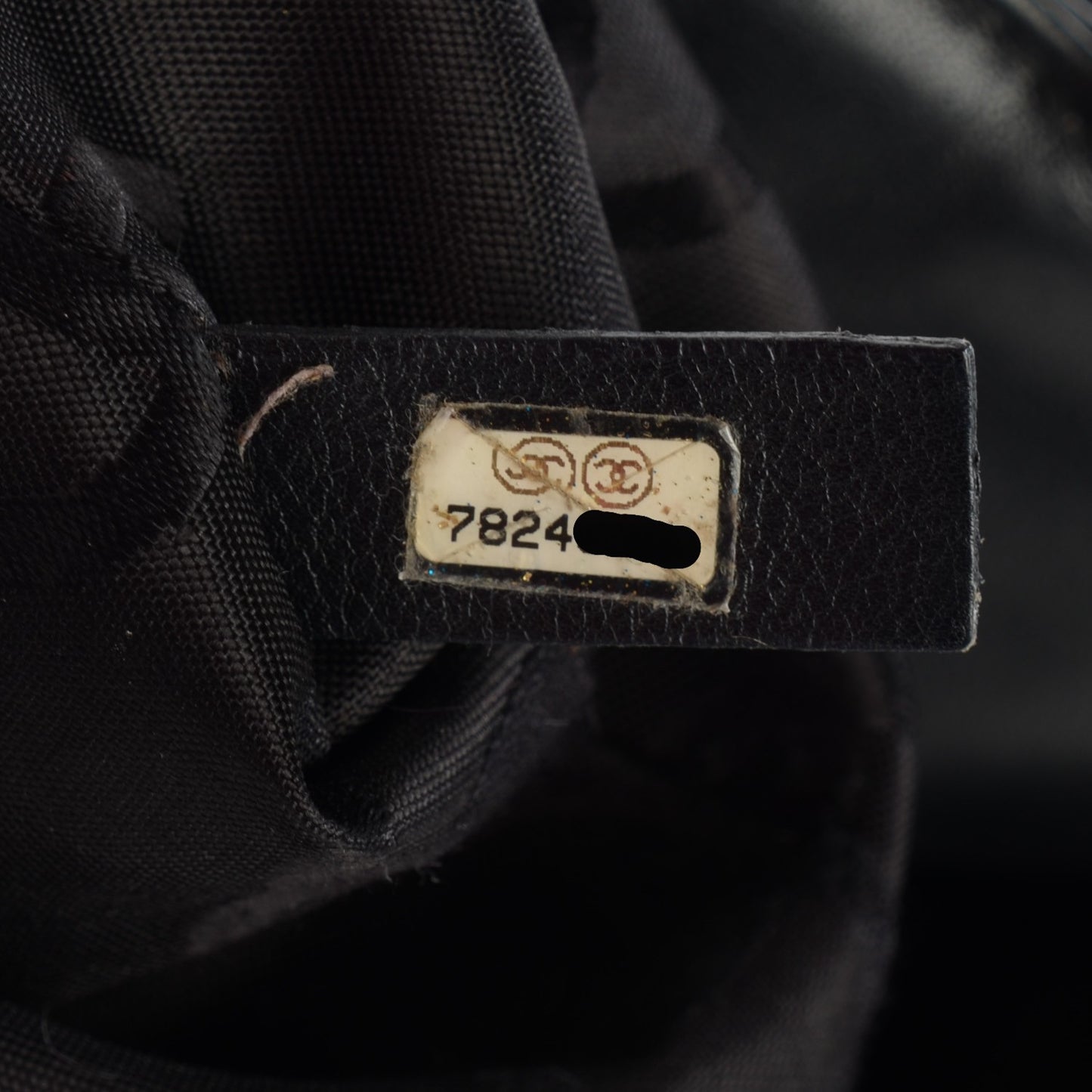Calfskin Shopping Tote Black