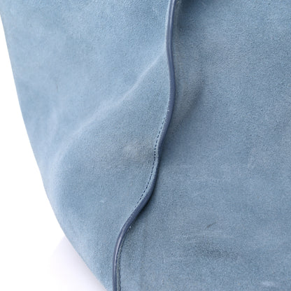 Celine Suede Supple Grained Calfskin Medium Big Bag Slate Blue 18 of 22