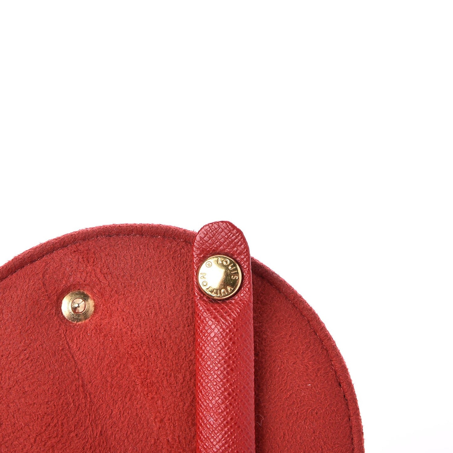 Epi Ecrin Bijoux 12cm Jewelry Box Case Rouge