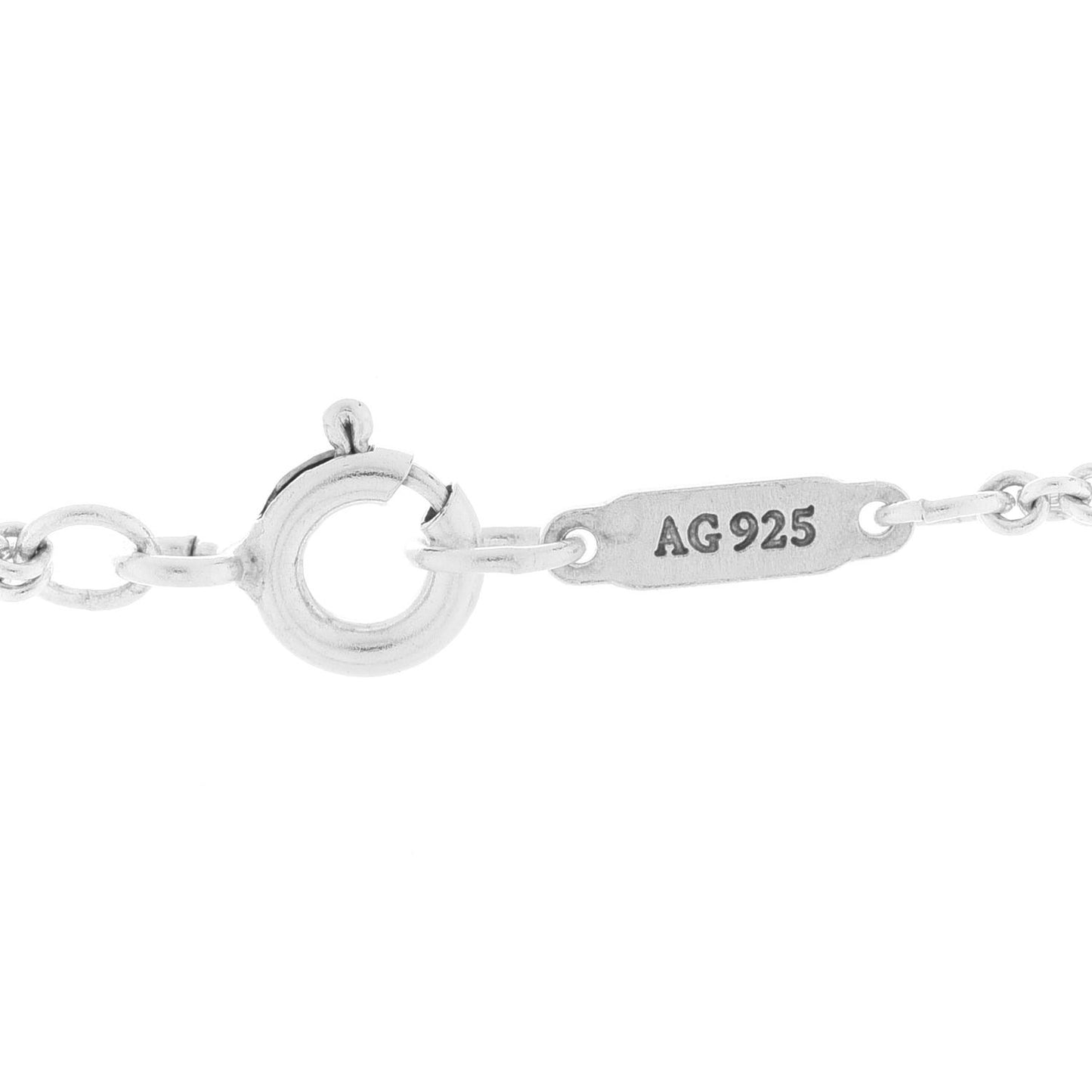 Sterling Silver Infinity Pendant Necklace