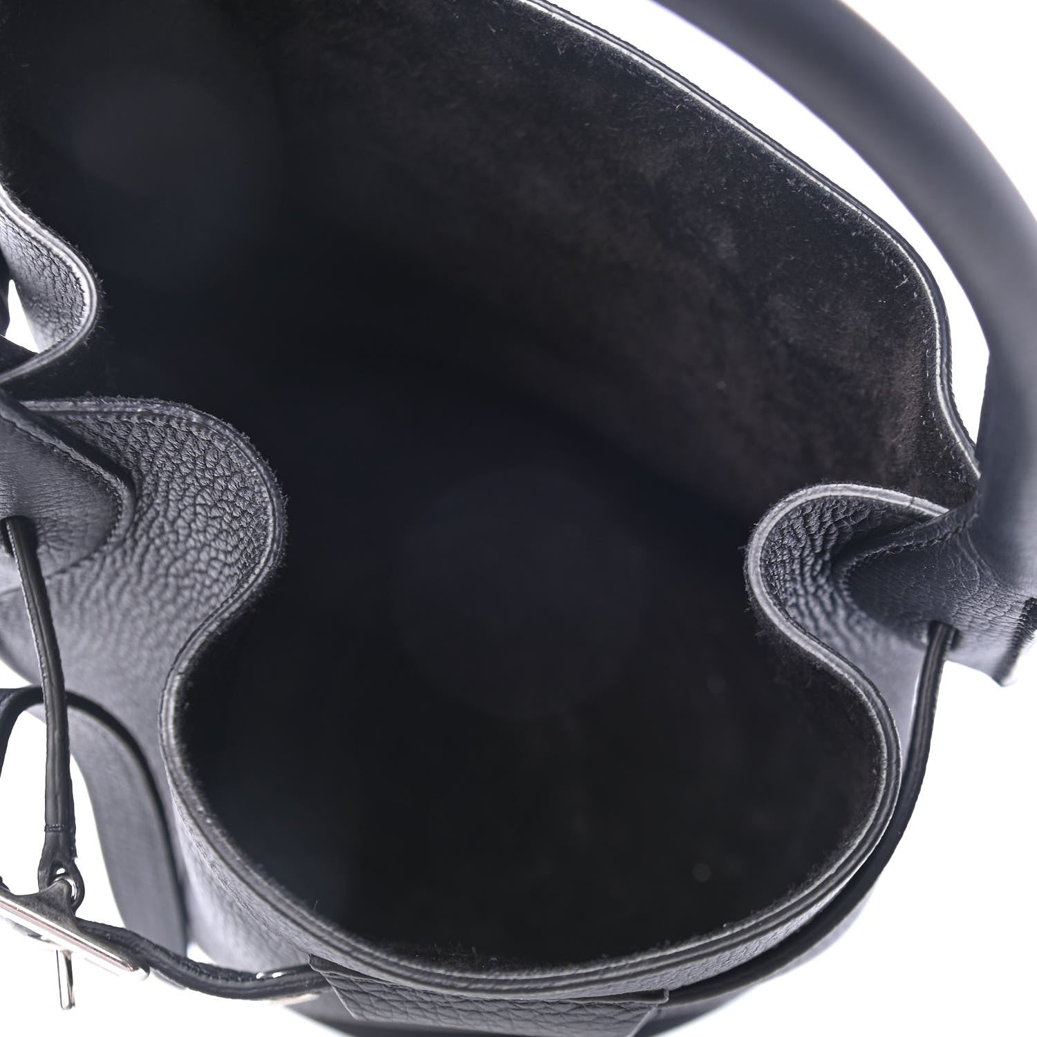 Celine Supple Grained Calfskin Nano Big Bag Bucket Black 4 of 4
