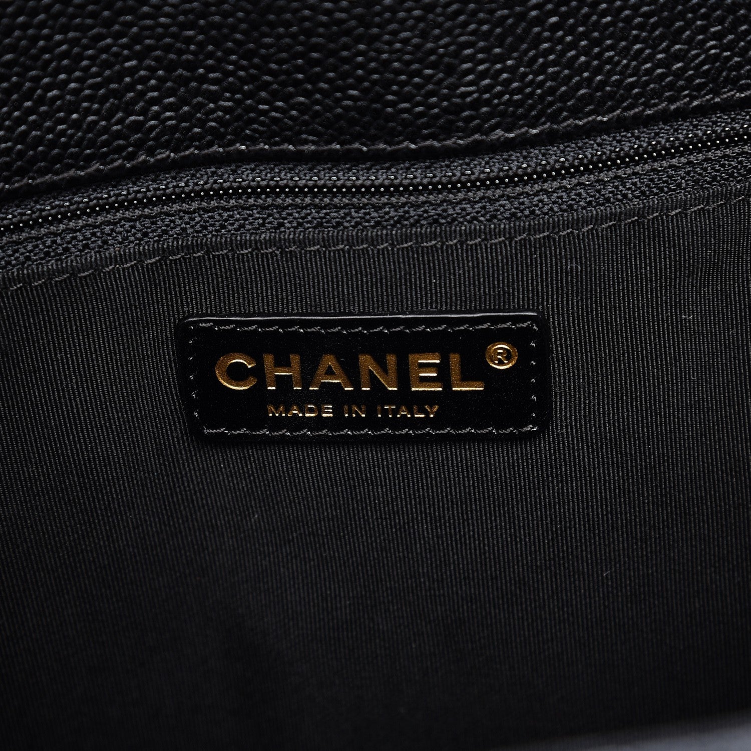 Chanel Caviar Quilted Grand Shopping Tote GST Black 6 of 10