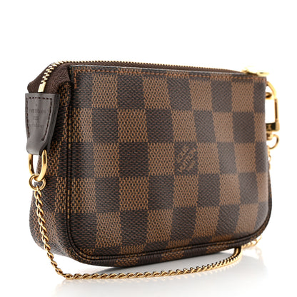 Louis Vuitton Damier Ebene Mini Pochette Accessories 3 of 7