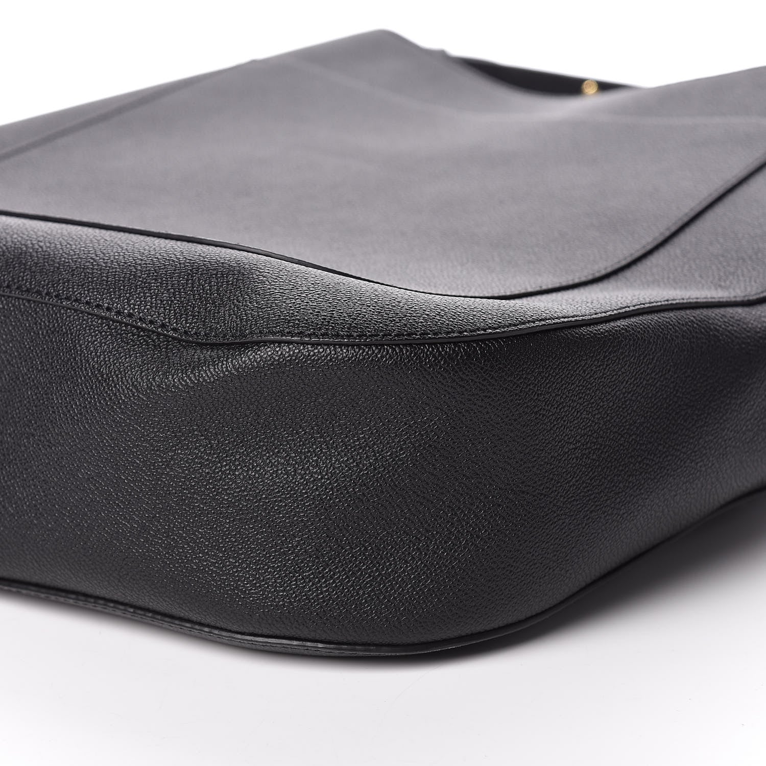 Burberry Soft Grainy Calfskin Studded Small Elmstone Hobo Black 6 of 8