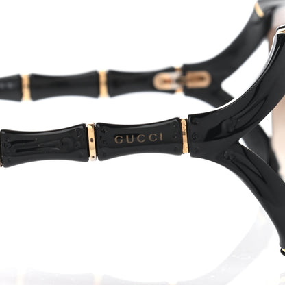 Gucci Acetate Bamboo Effect Sunglasses GG3508/S Black 5 of 10