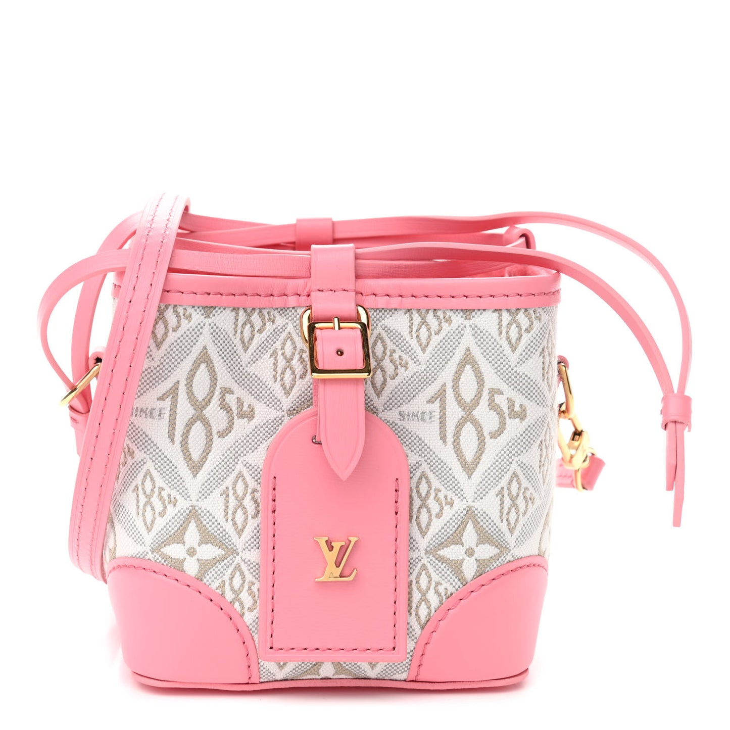 Jacquard Since 1854 Noe Purse Ecru Beige Pink