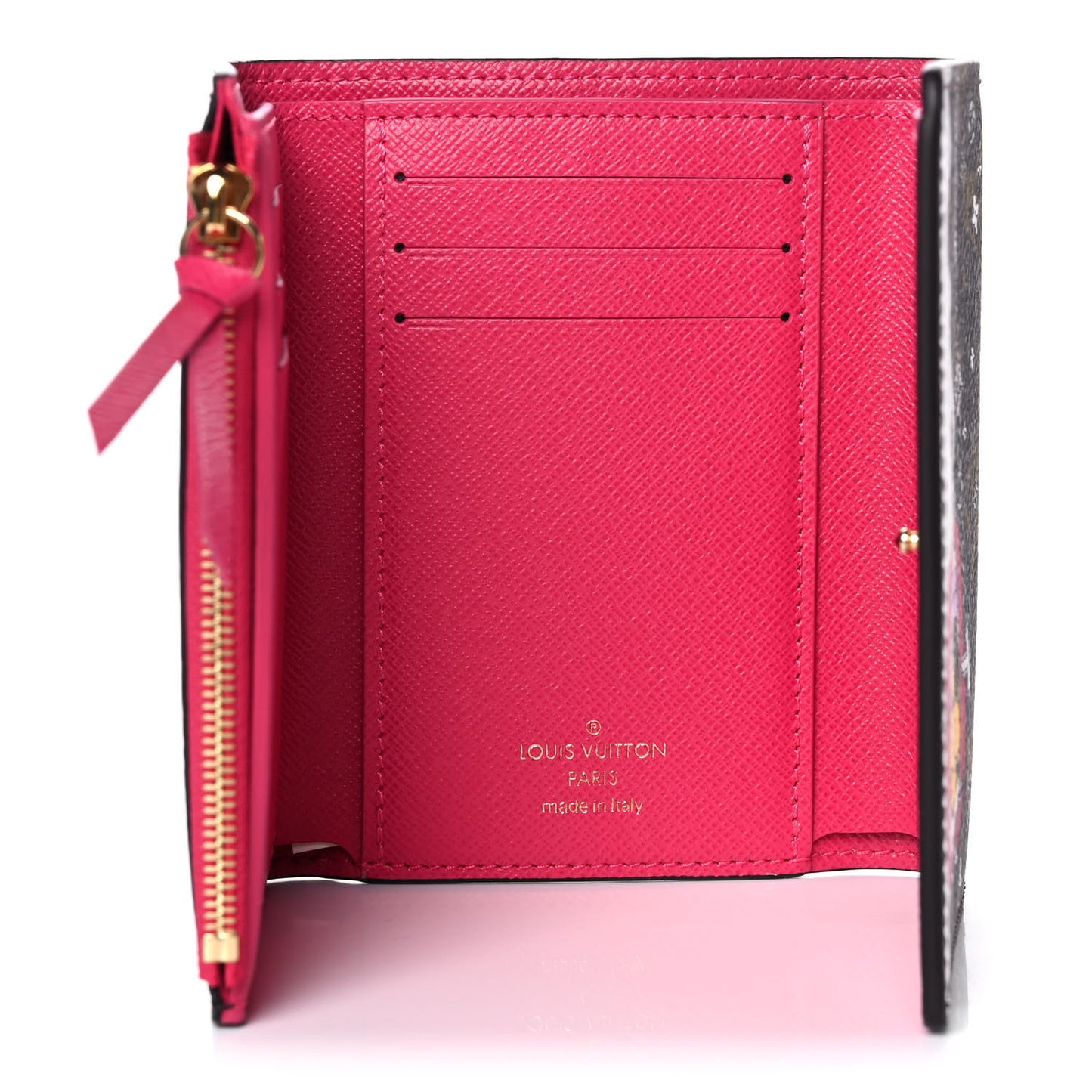 Monogram 2019 Christmas Animation Victorine Wallet Fuchsia