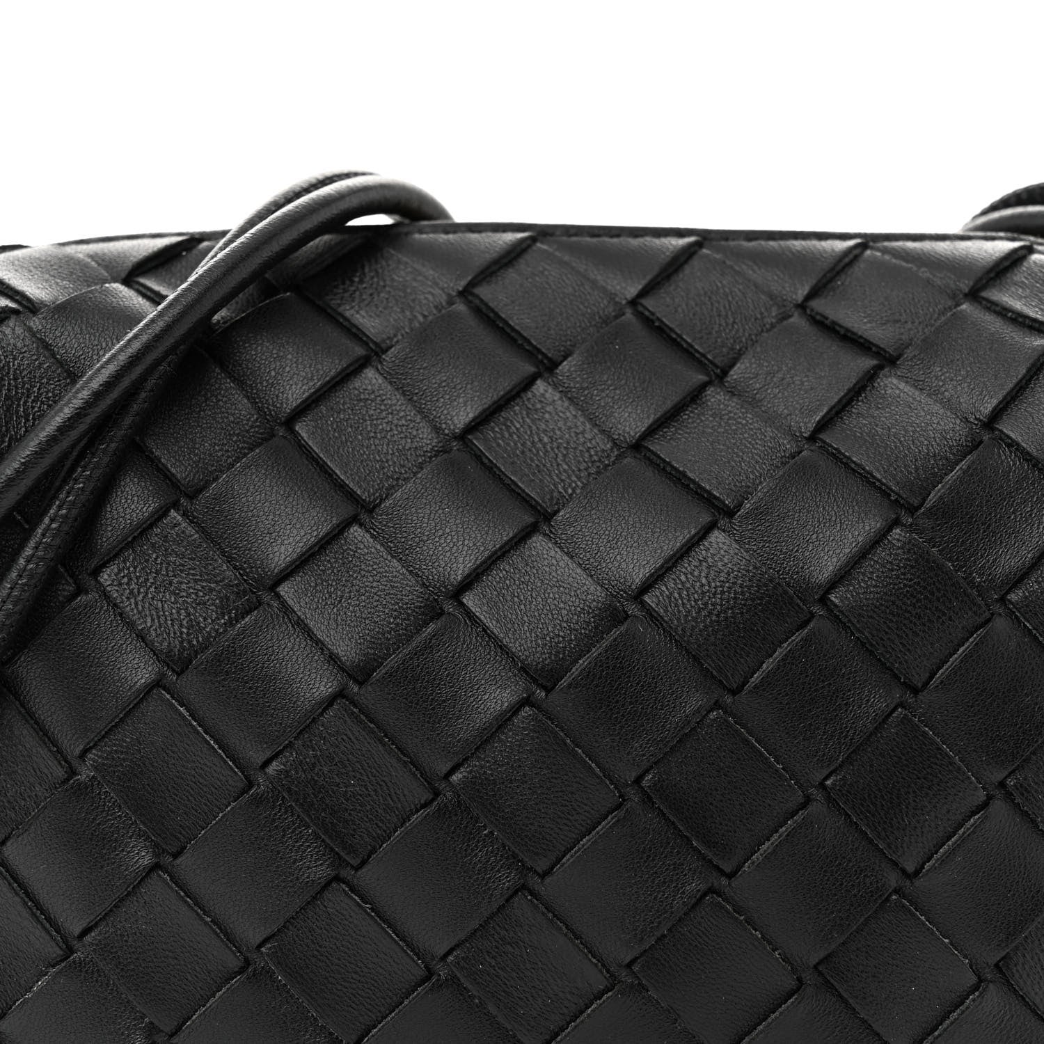 Bottega Veneta Nappa Intrecciato Mini Loop Camera Bag Black 7 of 10