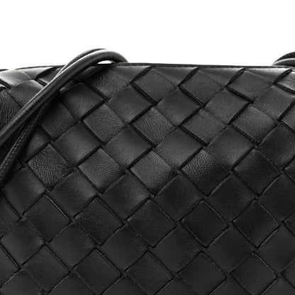 Bottega Veneta Nappa Intrecciato Mini Loop Camera Bag Black 7 of 10
