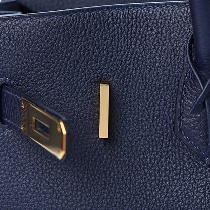 Hermes Togo Birkin 35 Bleu Nuit 21 of 34
