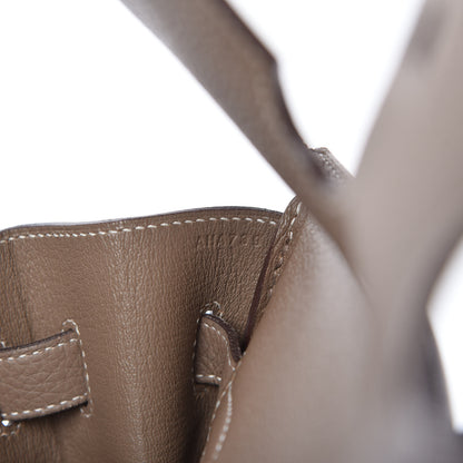 Hermes Togo Birkin 35 Etoupe 9 of 10