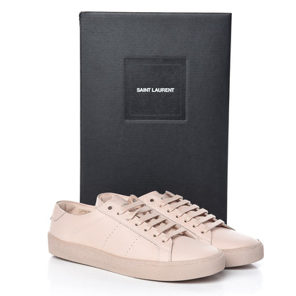 Saint Laurent Calfskin Womens Signature Court SL/06 Sneakers 36.5 Light Pink 8 of 8