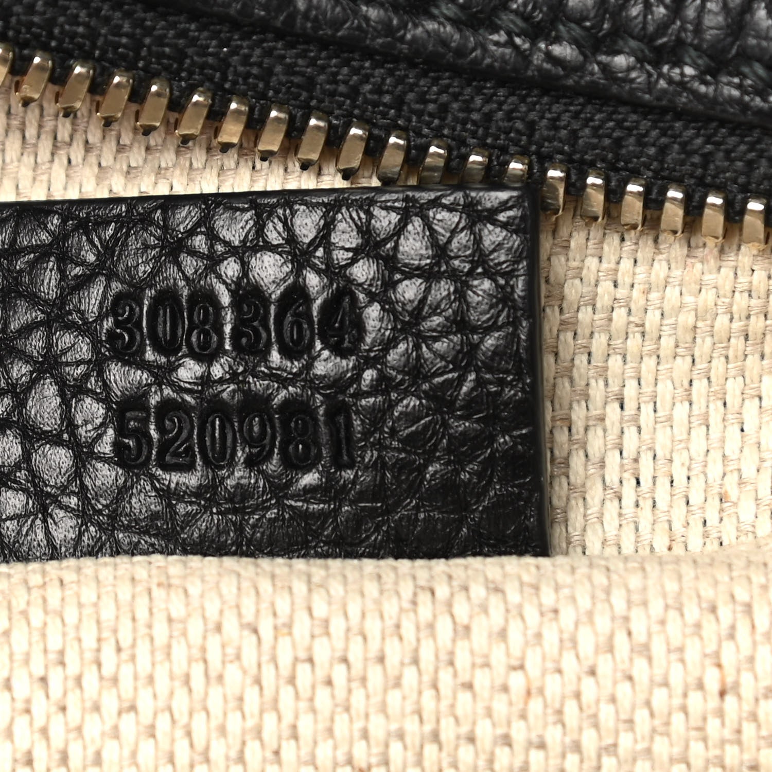 Gucci Pebbled Calfskin Small Soho Disco Bag Black 7 of 12