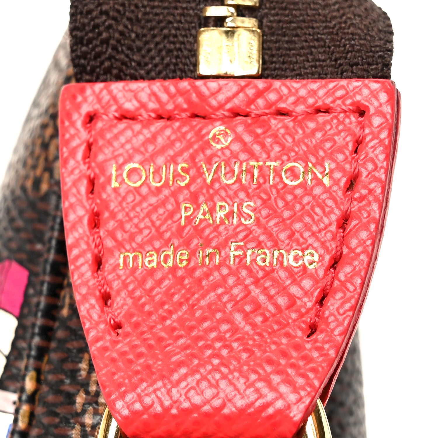 Louis Vuitton Damier Ebene 2016 Christmas Animation Mini Pochette Accessories 6 of 9