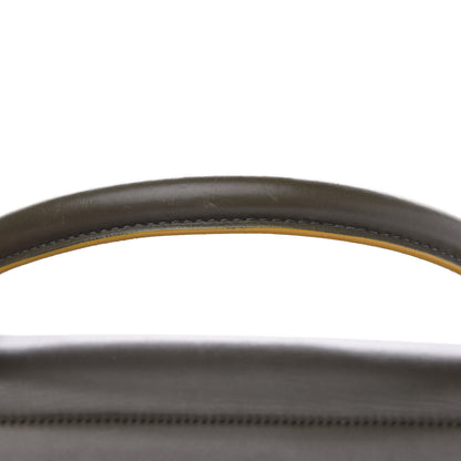 Celine Calfskin Small Bi-Color Trapeze Yellow 11 of 13