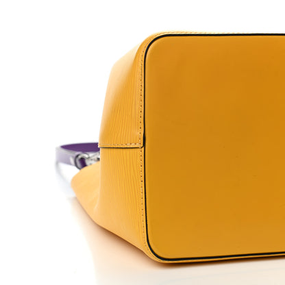 Louis Vuitton Epi NeoNoe MM Citron Violet 6 of 8
