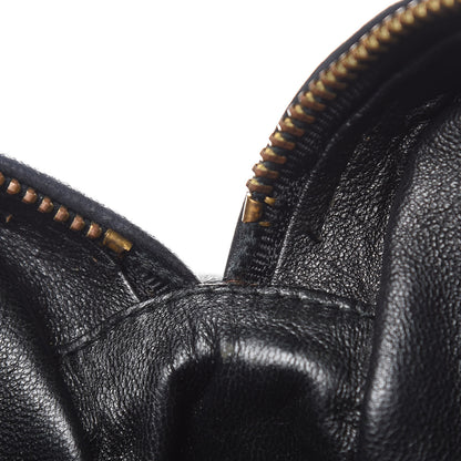 Chanel Lambskin Quilted CC Tassel Camera Case Black 8 of 13