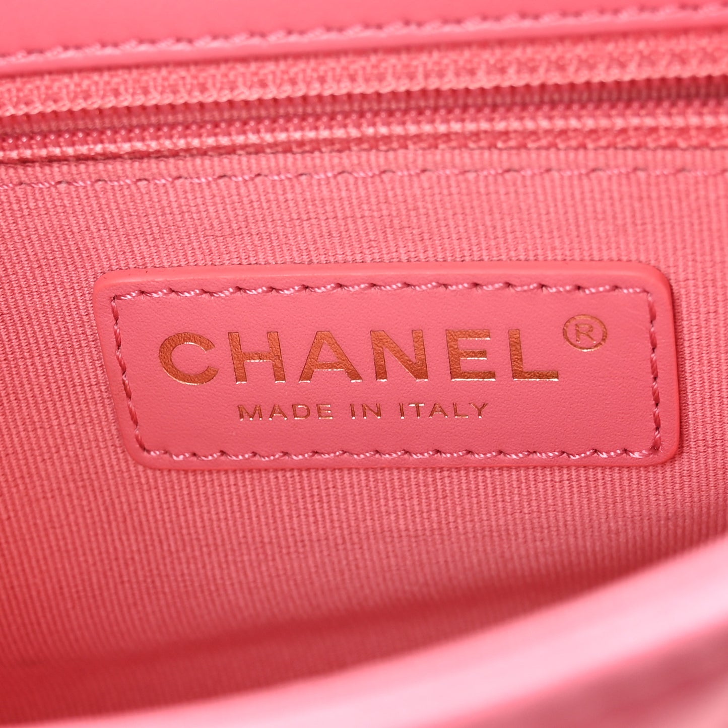 Lambskin Quilted CC Small Dynasty Flap Pink