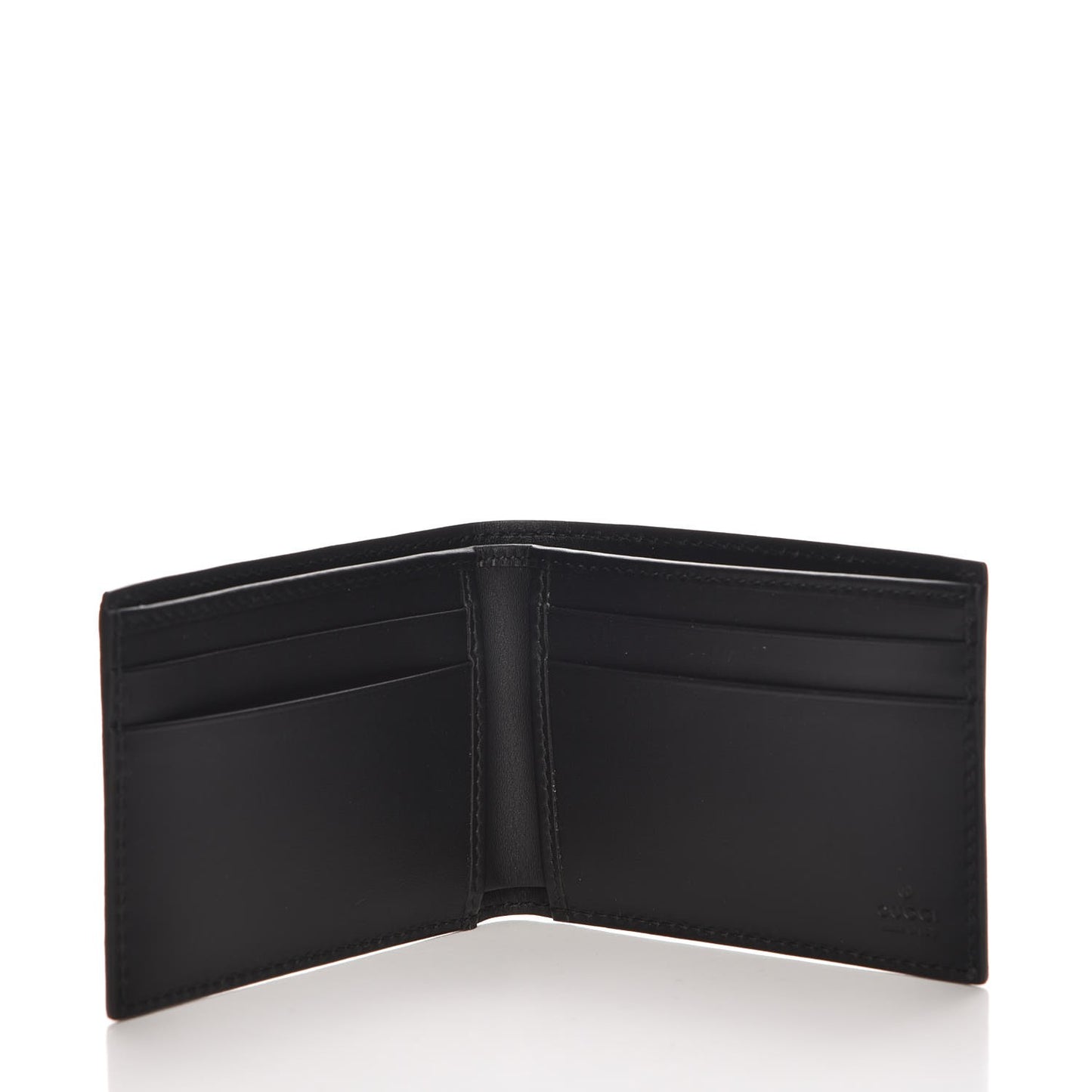 GG Supreme Monogram Kingsnake Bi-Fold Wallet Beige