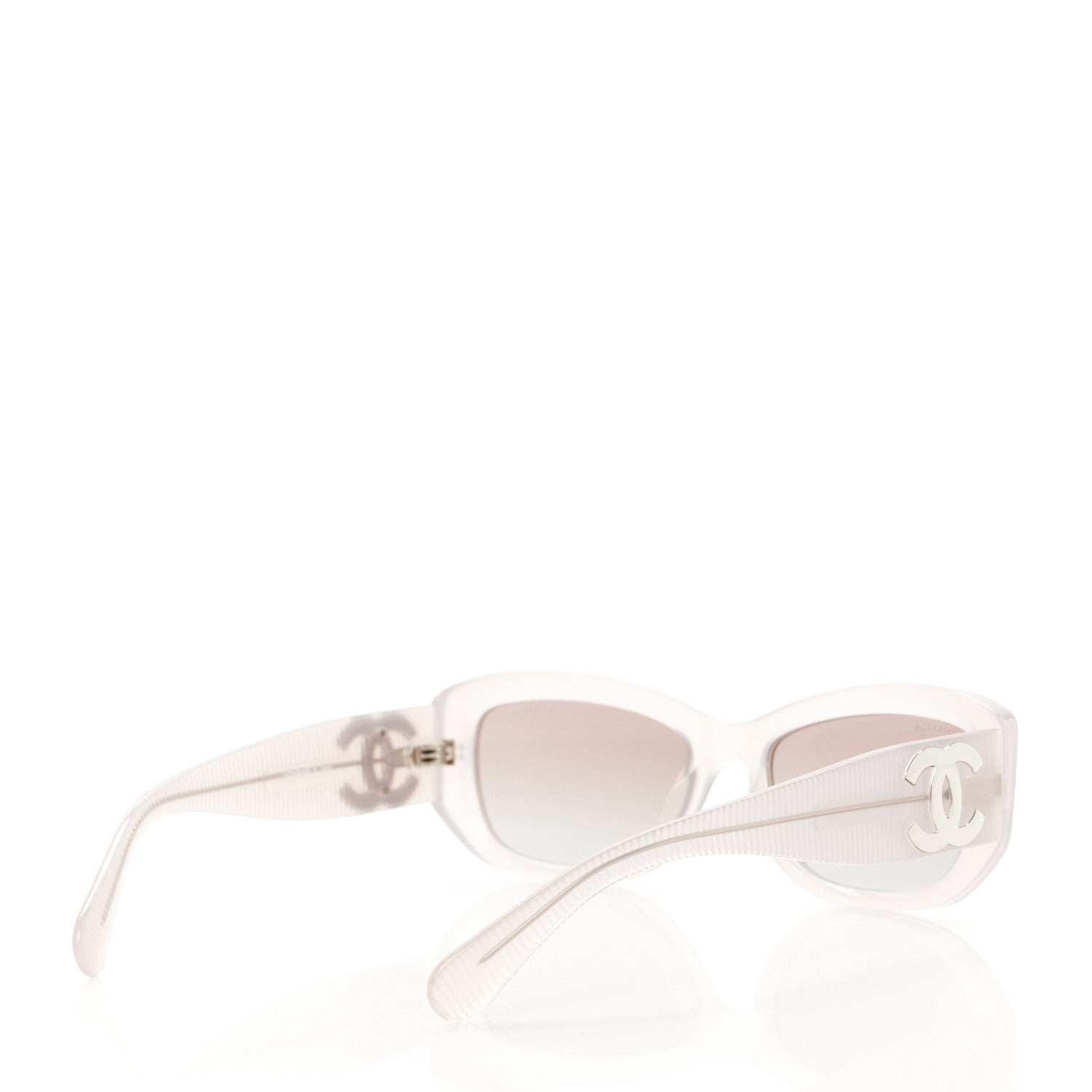 Chanel Acetate Rectangle Sunglasses 5493 Grey 4 of 8