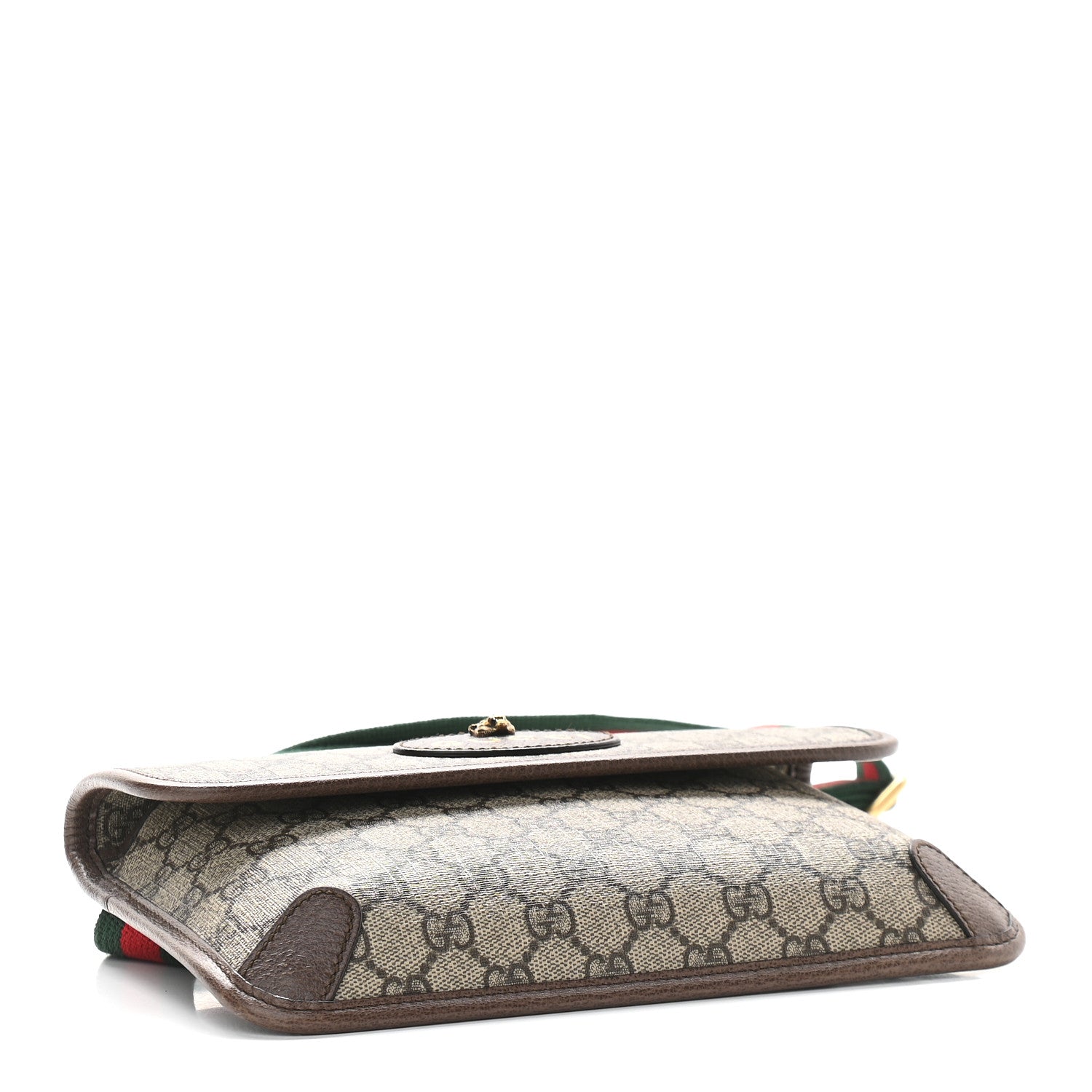 Gucci GG Supreme Monogram Neo Vintage Web Belt Bag Brown 4 of 9