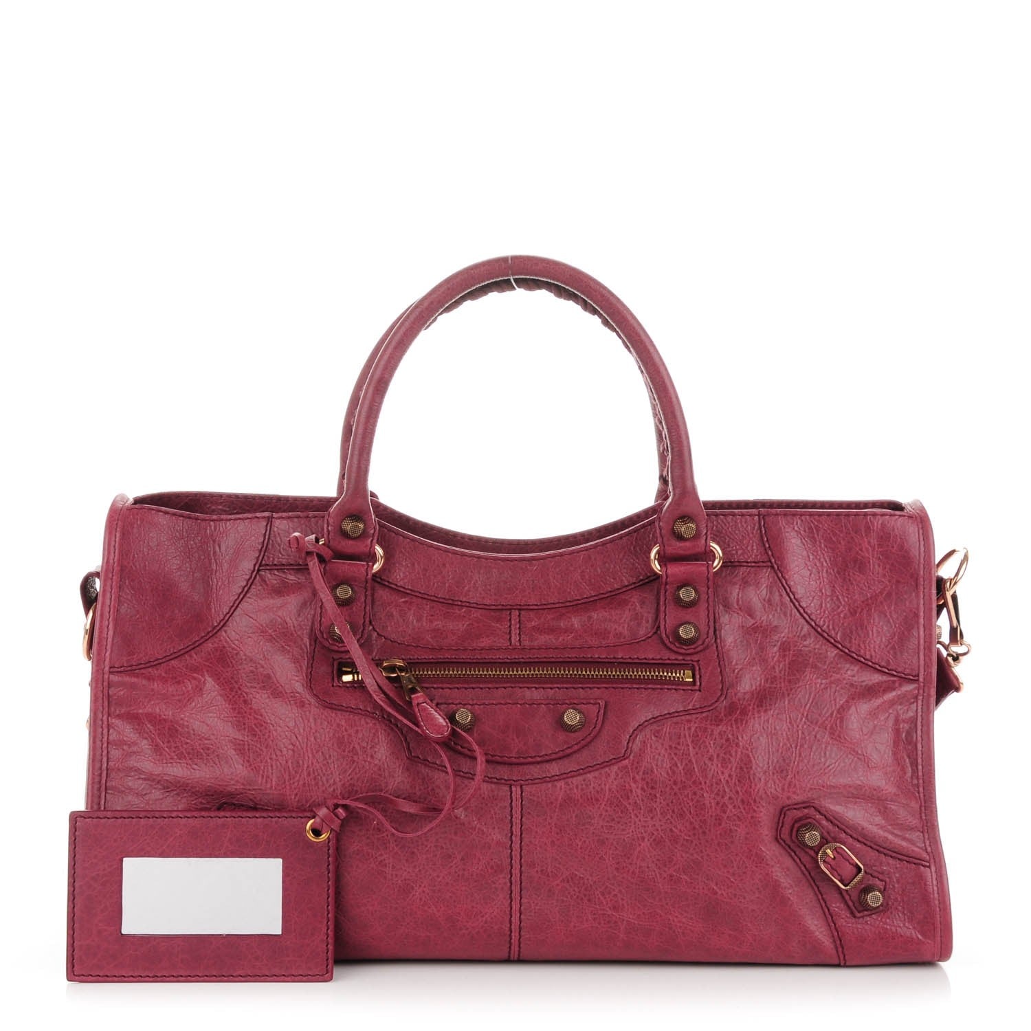 Balenciaga Agneau Giant 12 Rose Gold Hardware Part Time Cassis 1 of 7