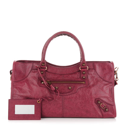 Balenciaga Agneau Giant 12 Rose Gold Hardware Part Time Cassis 1 of 7