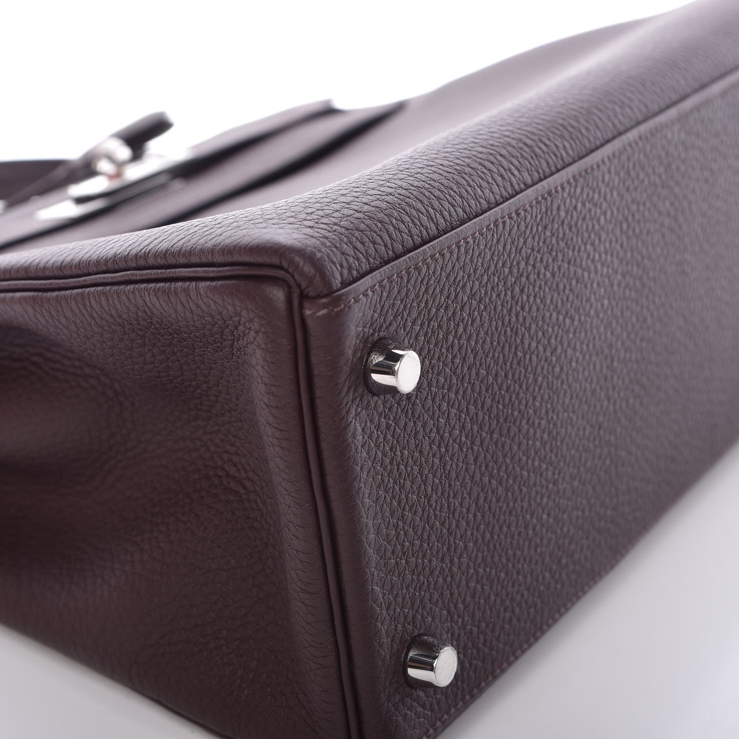 Hermes Togo Kelly Retourne 32 Chocolate 13 of 39