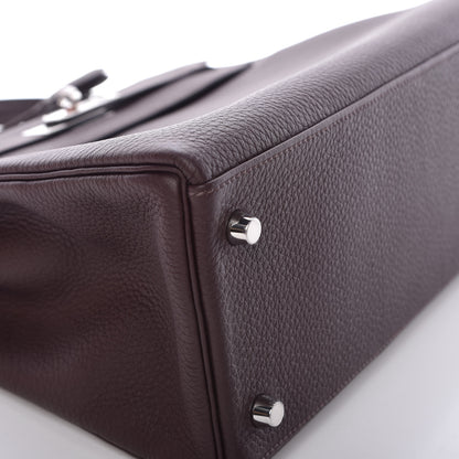 Hermes Togo Kelly Retourne 32 Chocolate 13 of 39