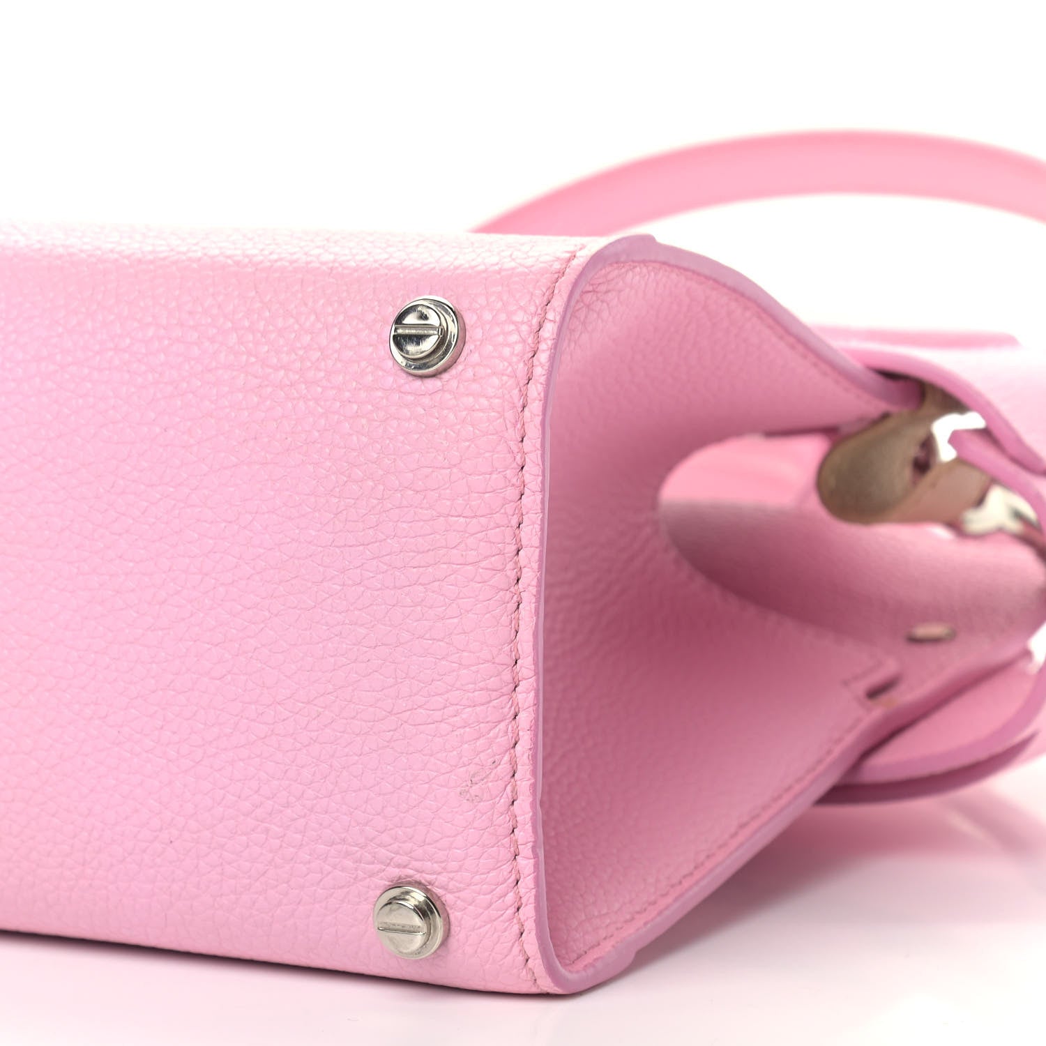 Givenchy Grained Calfskin Mini Horizon Satchel Bright Pink 8 of 11