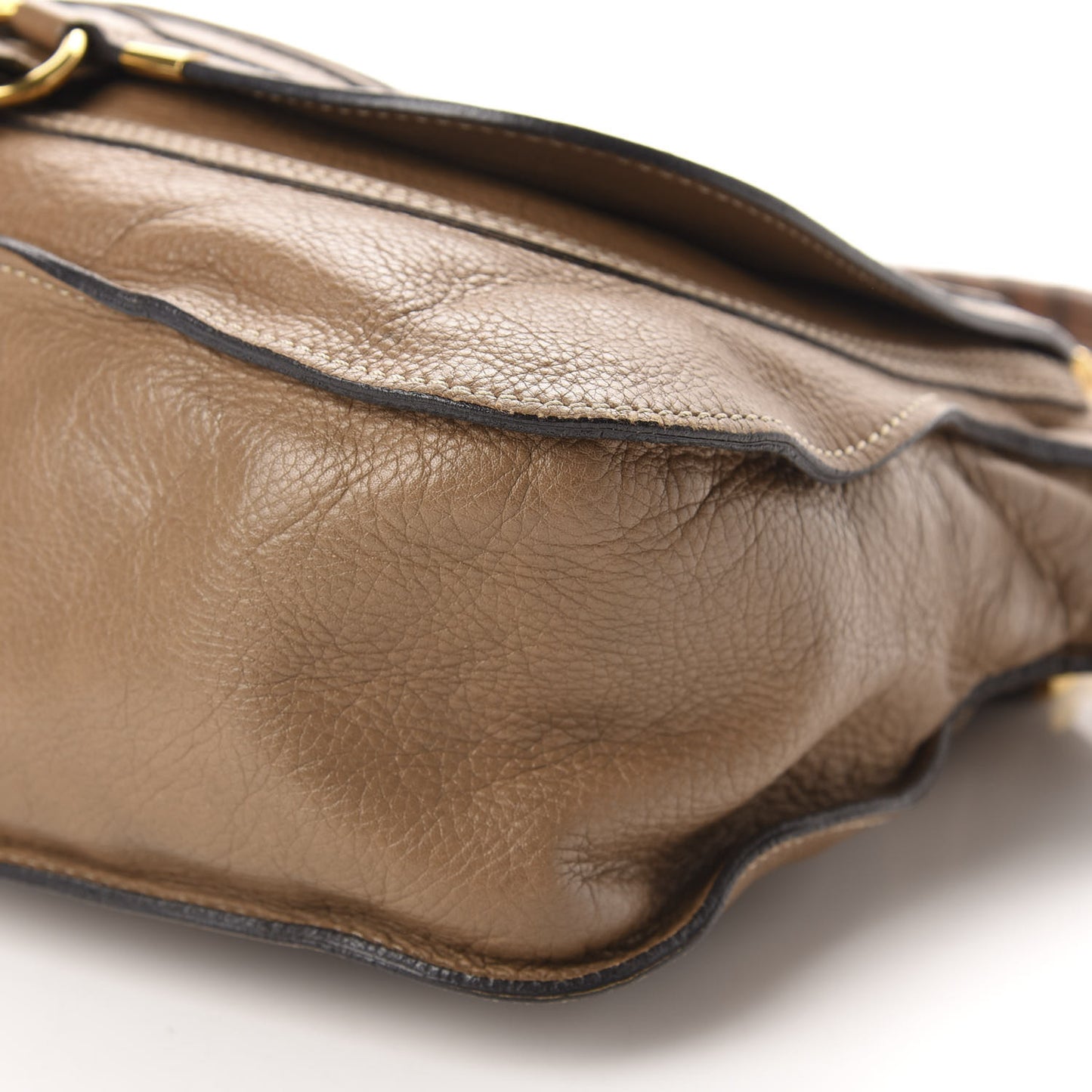 Calfskin Medium Marcie Satchel Nut