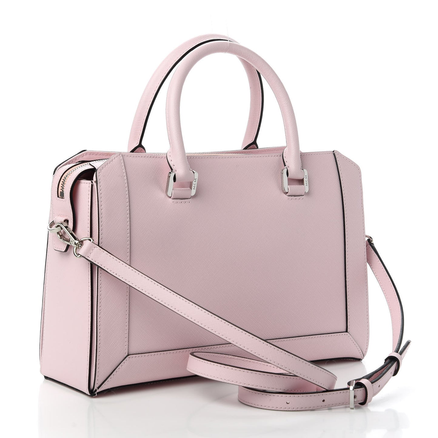 Saffiano Nuovo Tote Chalk Pink