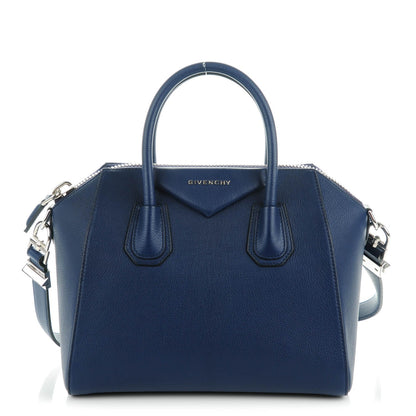 Givenchy Sugar Goatskin Small Antigona Navy 1 of 7