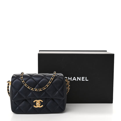 Chanel Iridescent Caviar Quilted Mini My Perfect Flap Black 11 of 11