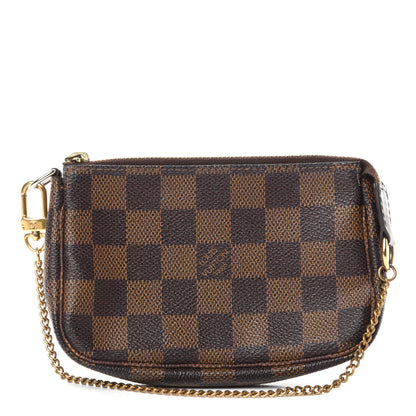 Louis Vuitton Damier Ebene Mini Pochette Accessories 1 of 7