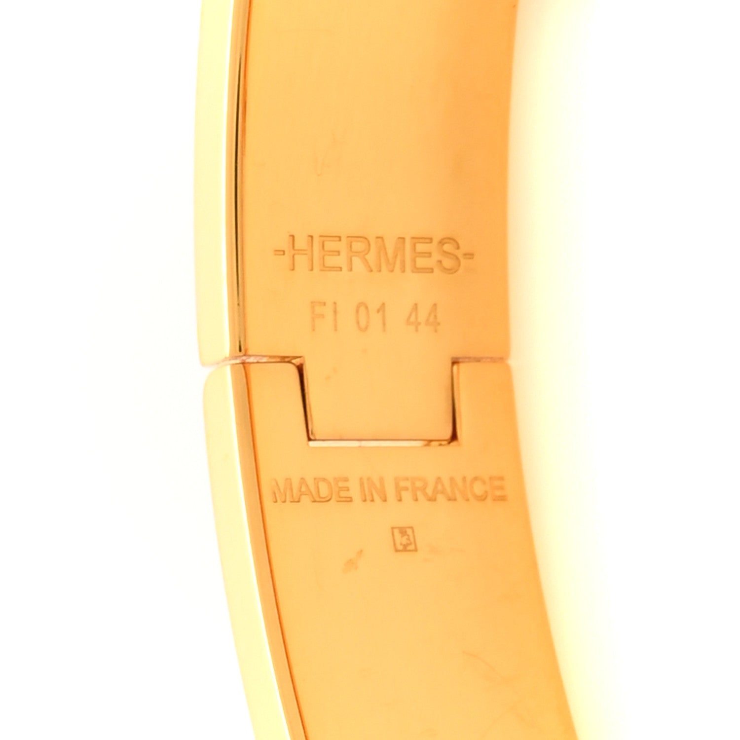 Hermes Enamel Narrow Clic Clac H Bracelet PM Rose Dragee 4 of 6
