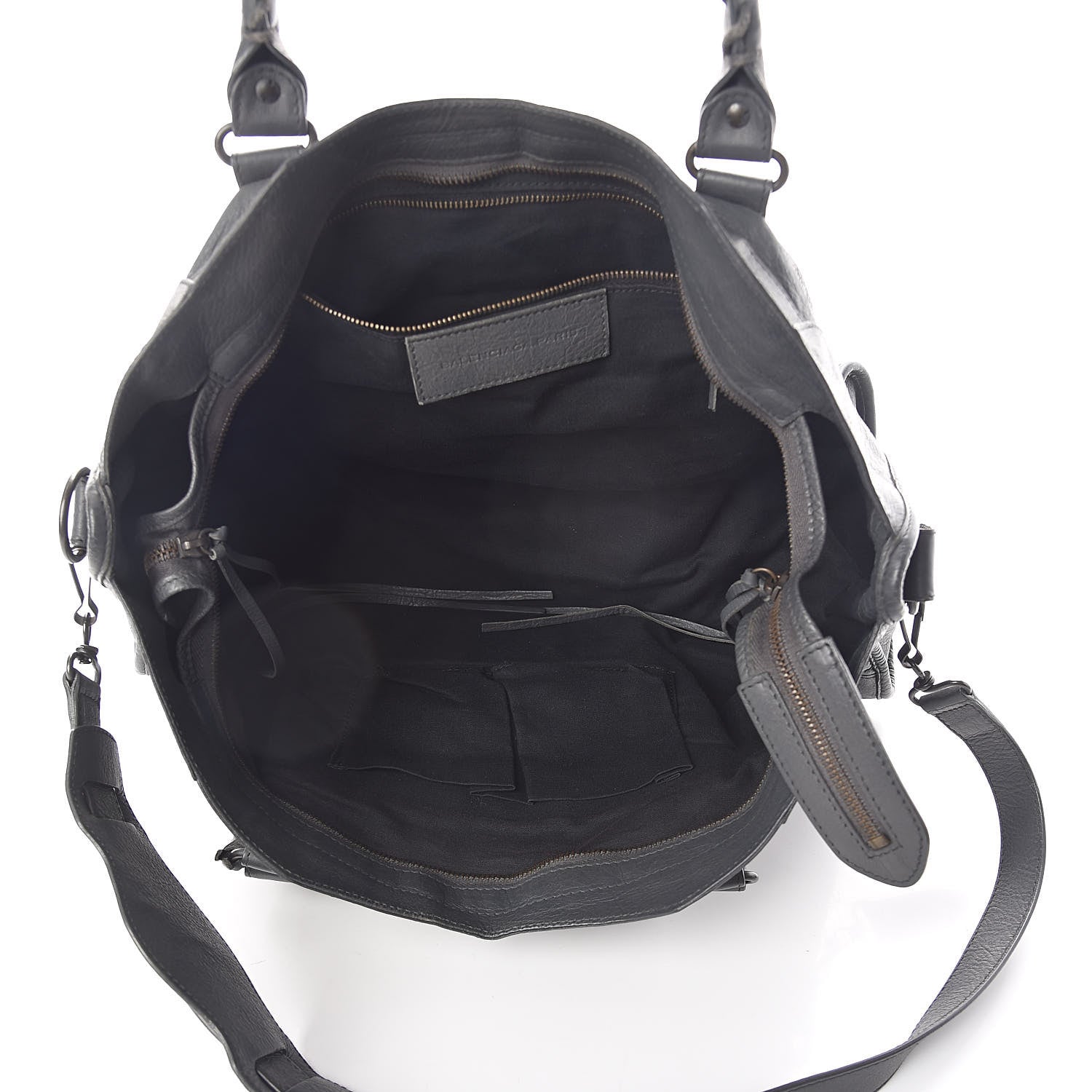 Balenciaga Agneau Classic Hardware Part Time Gris Tarmac 5 of 13