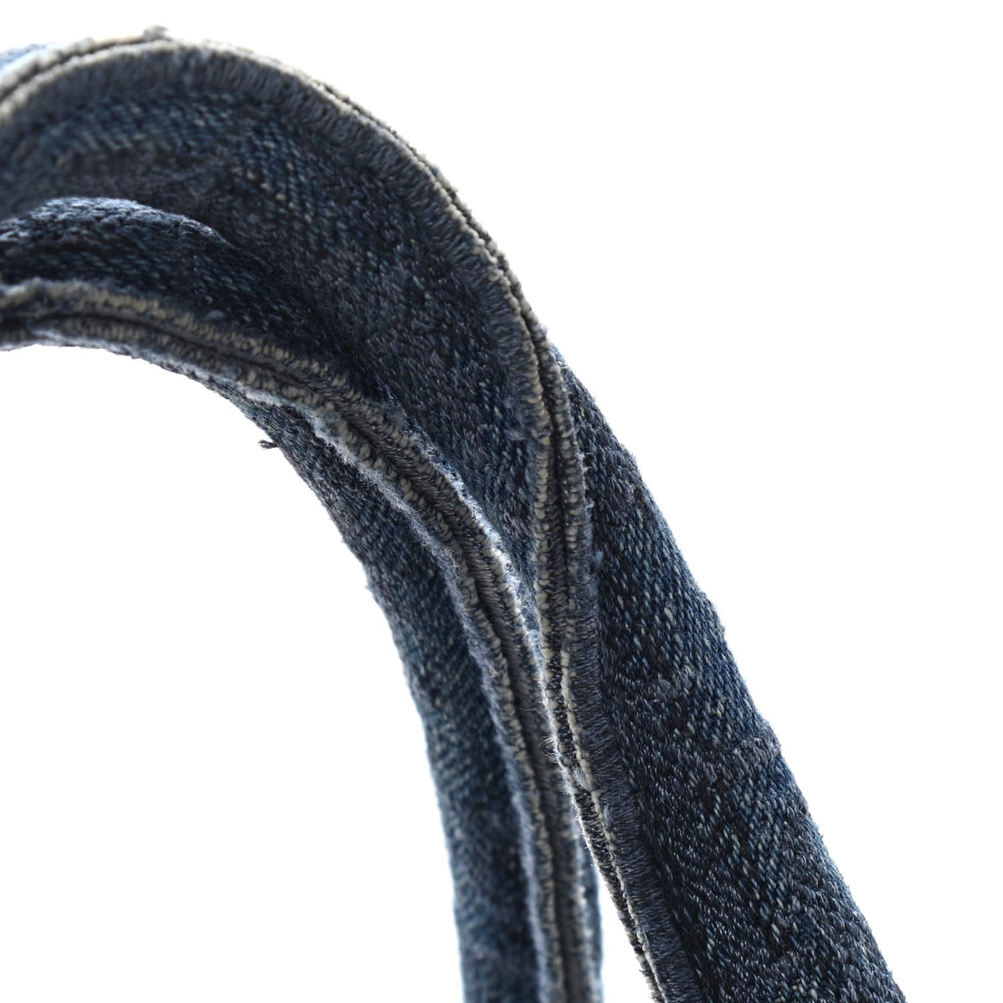 Oblique Denim Book Tote Denim Blue